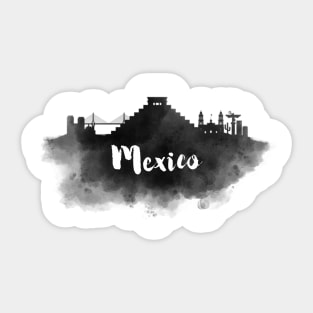 Mexico watercolor Sticker